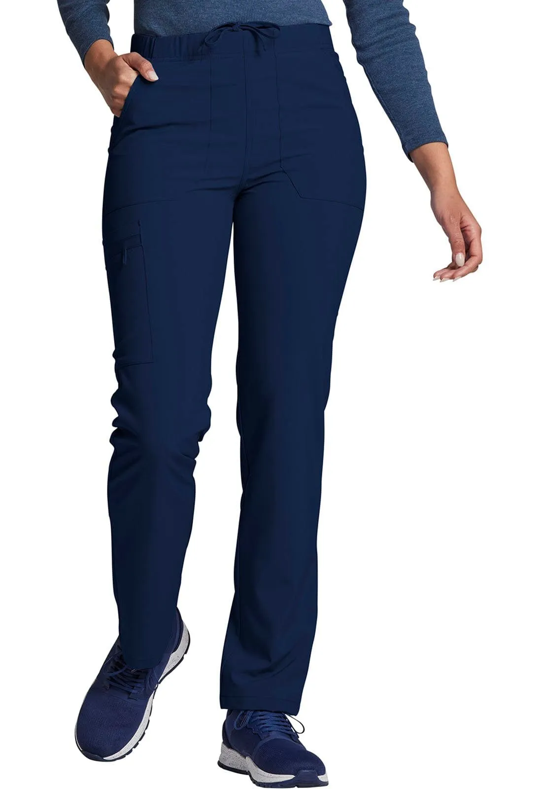 EDS Essentials Unisex Unisex Natural Rise Tapered Leg Scrub Pant DK019